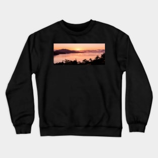 Early Morning on One Tree Hill Crewneck Sweatshirt